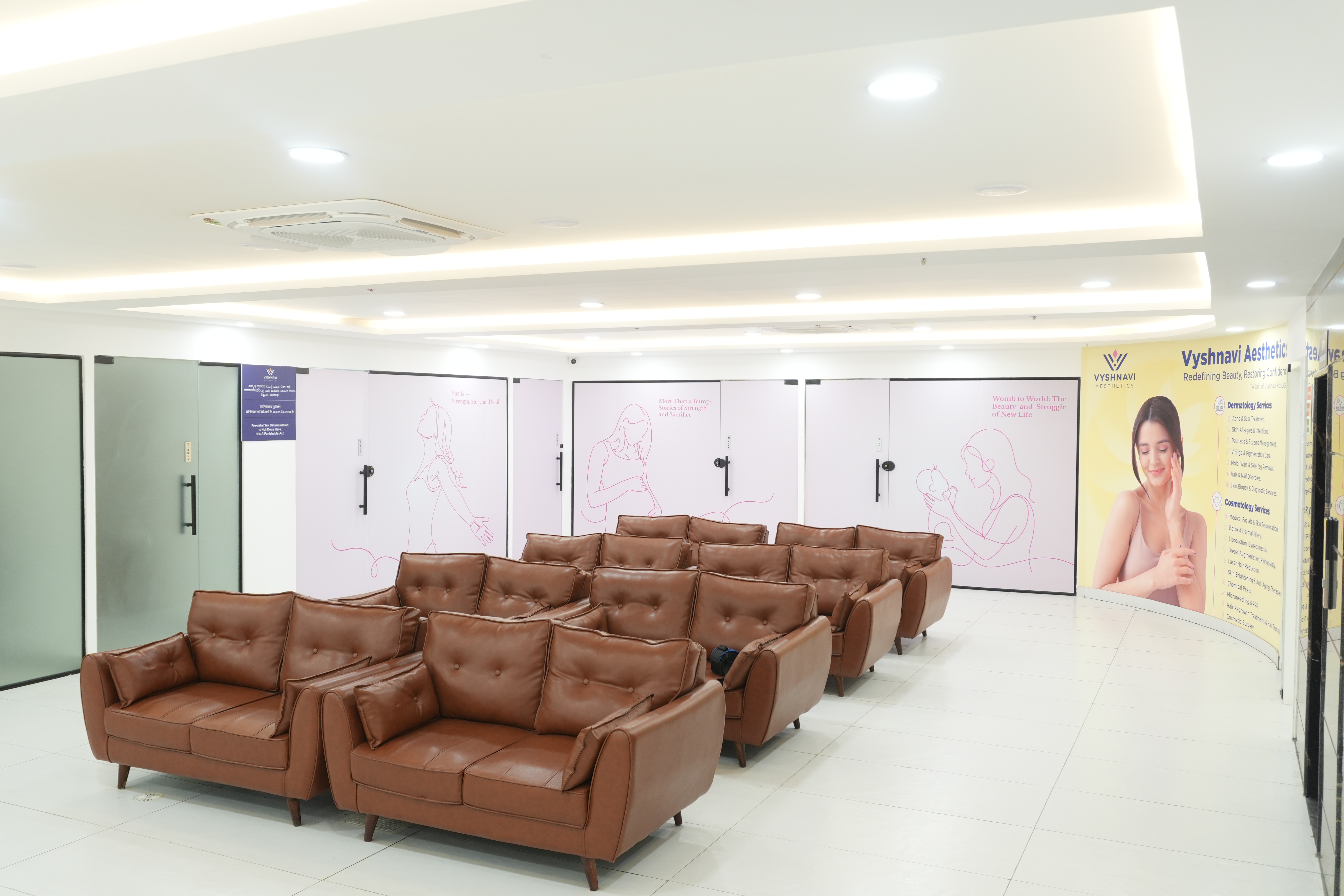 Modern maternity ward